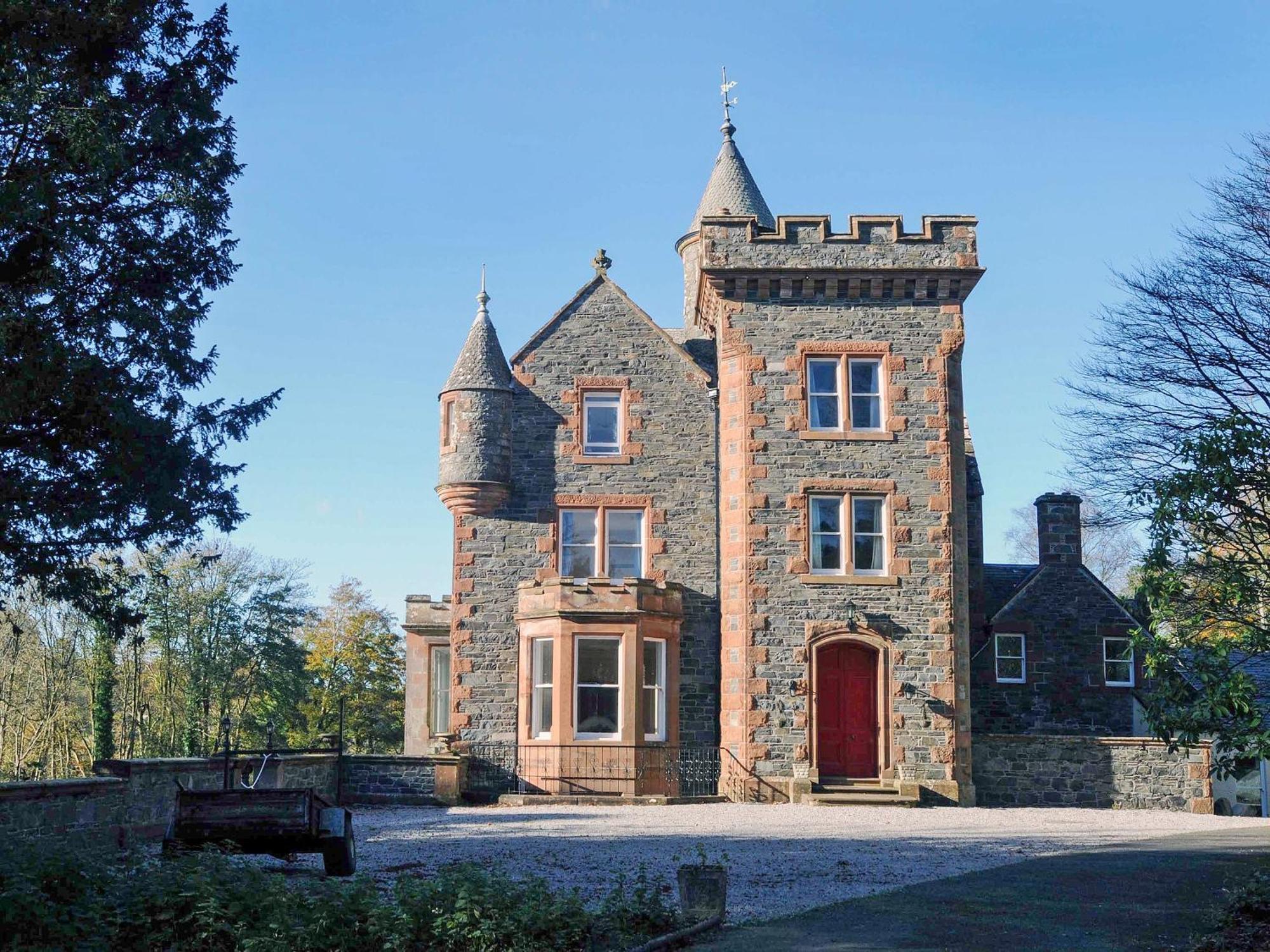 Machermore Castle 牛顿斯图尔特 外观 照片